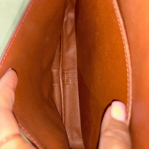 Authentic Louis Vuitton cartouchiere GM monogram crossbody vintage - Picture 8 of 13